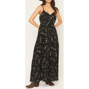 Idyllwind by Miranda Lambert Women's Colt Floral Sleeveless Rayon Maxi Dress -XS